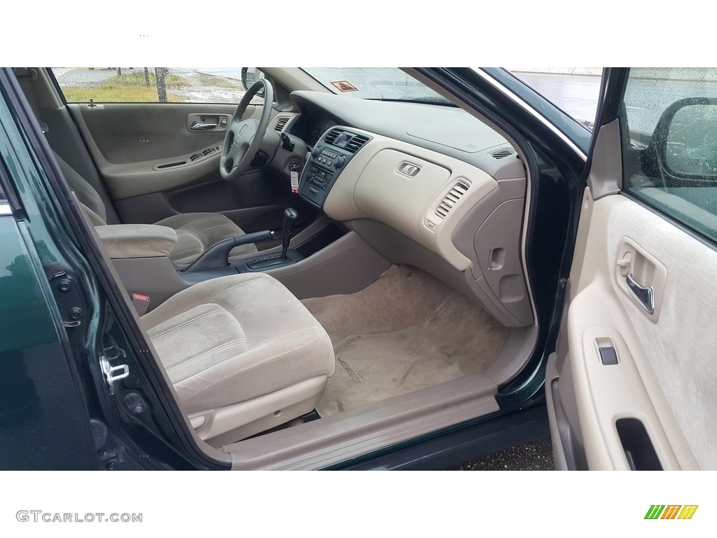 2000 Accord LX Sedan - Dark Emerald Pearl / Ivory photo #12
