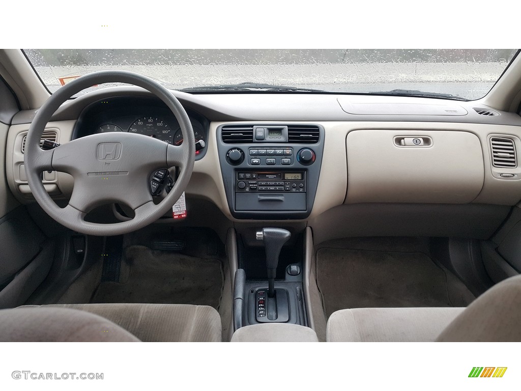 2000 Accord LX Sedan - Dark Emerald Pearl / Ivory photo #13