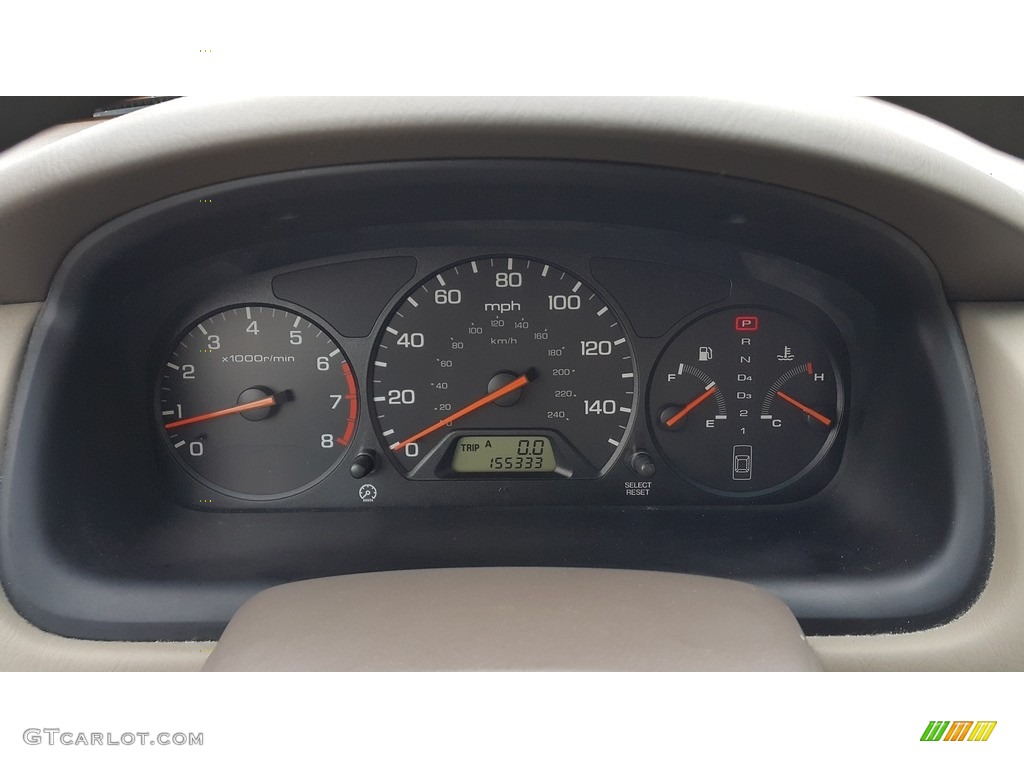 2000 Accord LX Sedan - Dark Emerald Pearl / Ivory photo #14