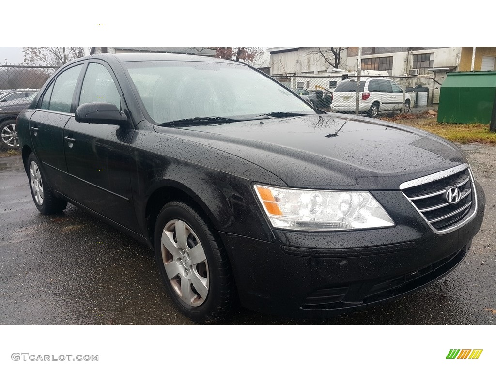 Ebony Black Hyundai Sonata