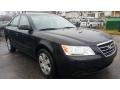 Ebony Black 2009 Hyundai Sonata GLS