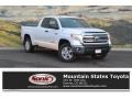 2017 Super White Toyota Tundra SR5 Double Cab 4x4  photo #1