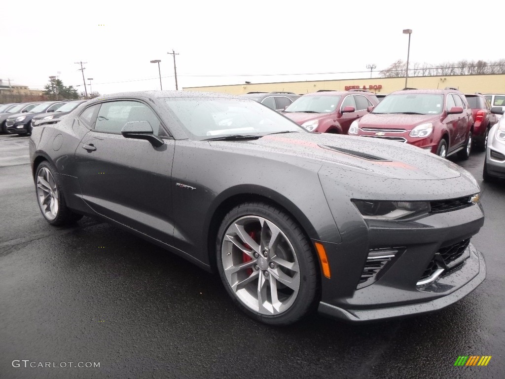 Nightfall Gray Metallic 2017 Chevrolet Camaro SS Coupe 50th Anniversary Exterior Photo #117292041