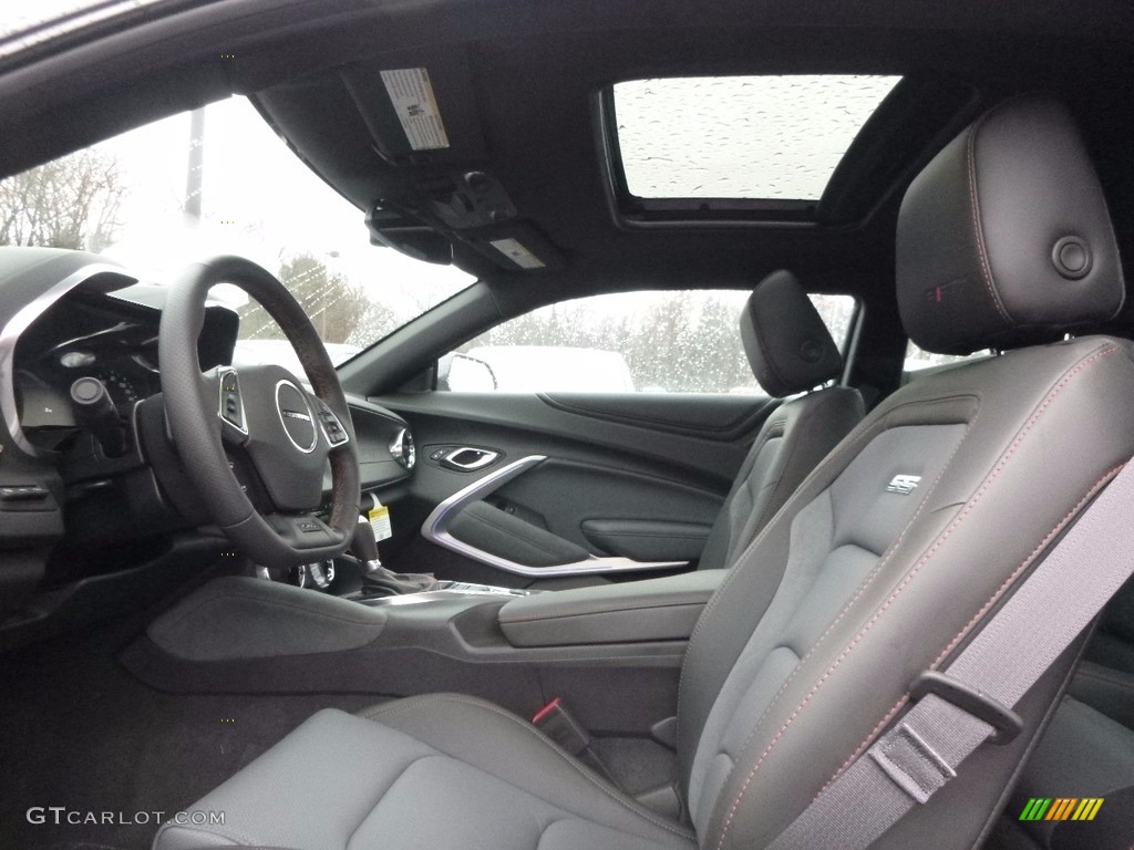 50th Anniversary Jet Black/Dark Gray Interior 2017 Chevrolet Camaro SS Coupe 50th Anniversary Photo #117292236