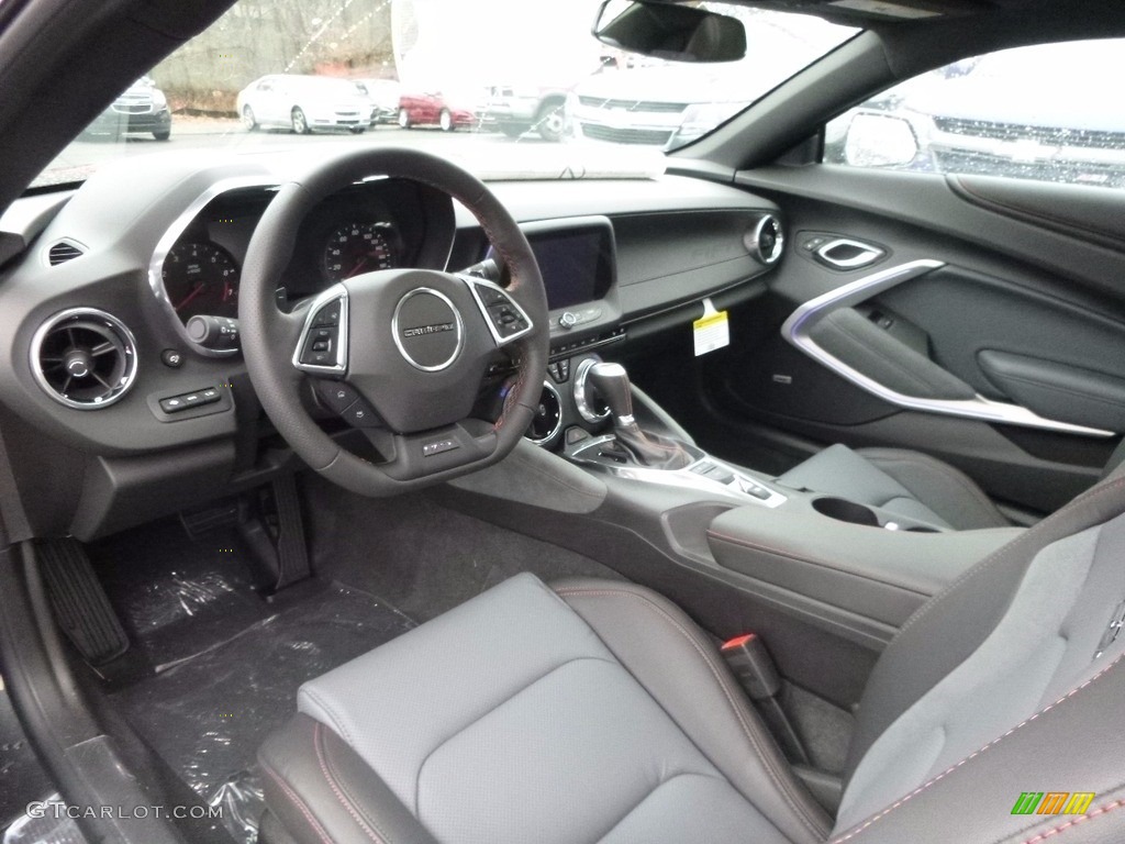 50th Anniversary Jet Black/Dark Gray Interior 2017 Chevrolet Camaro SS Coupe 50th Anniversary Photo #117292293