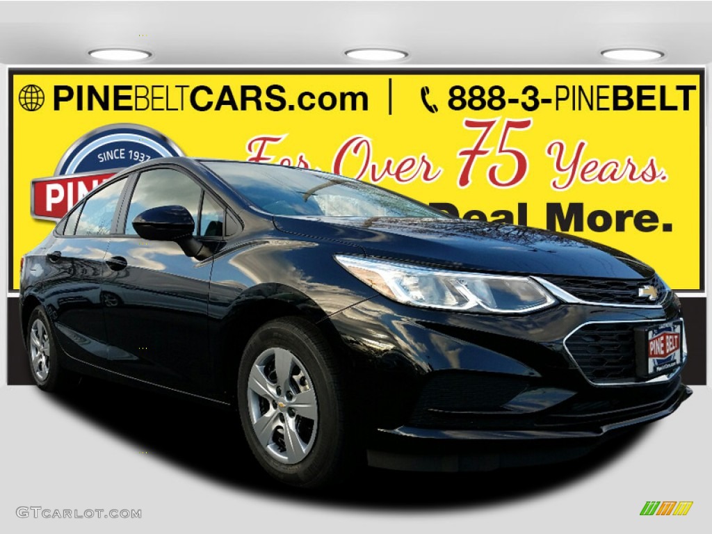 2017 Cruze LS - Mosaic Black Metallic / Jet Black photo #1