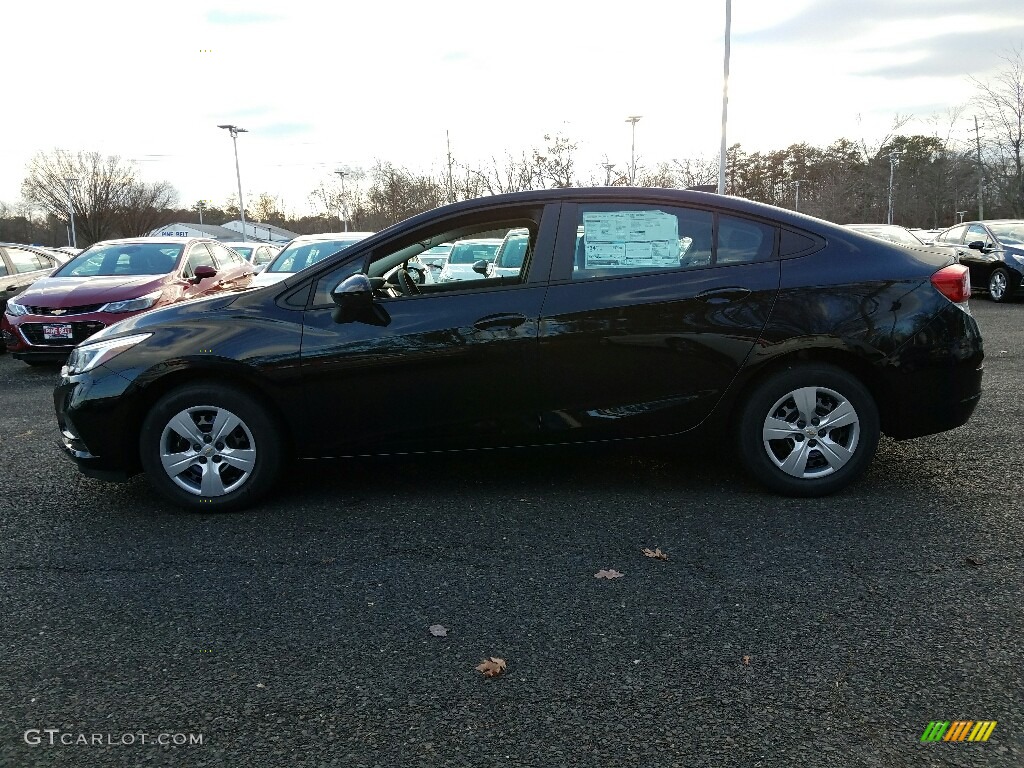 2017 Cruze LS - Mosaic Black Metallic / Jet Black photo #3