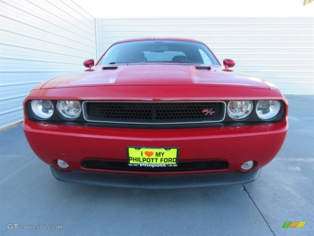 2012 Challenger R/T Classic - Redline 3 Coat Pearl / Dark Slate Gray photo #2
