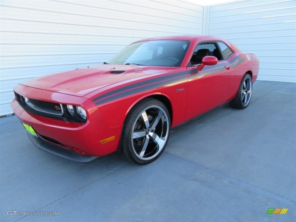 2012 Challenger R/T Classic - Redline 3 Coat Pearl / Dark Slate Gray photo #3