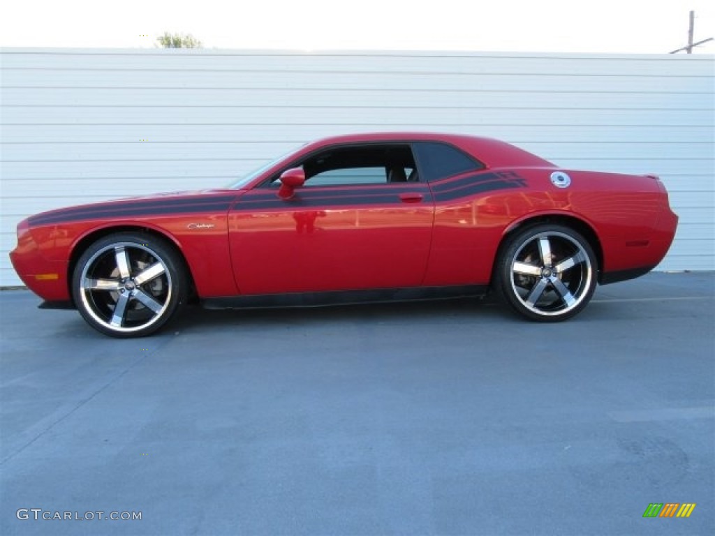 2012 Challenger R/T Classic - Redline 3 Coat Pearl / Dark Slate Gray photo #11