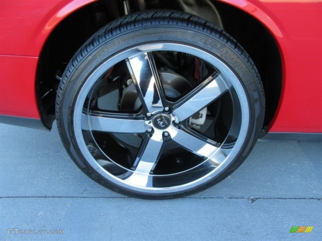 2012 Challenger R/T Classic - Redline 3 Coat Pearl / Dark Slate Gray photo #12
