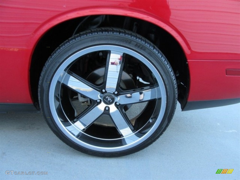 2012 Challenger R/T Classic - Redline 3 Coat Pearl / Dark Slate Gray photo #13