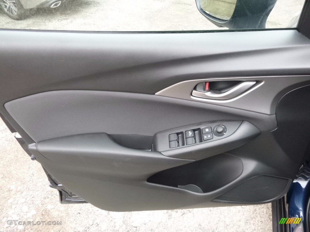 2017 Mazda CX-3 Sport AWD Black Door Panel Photo #117294639