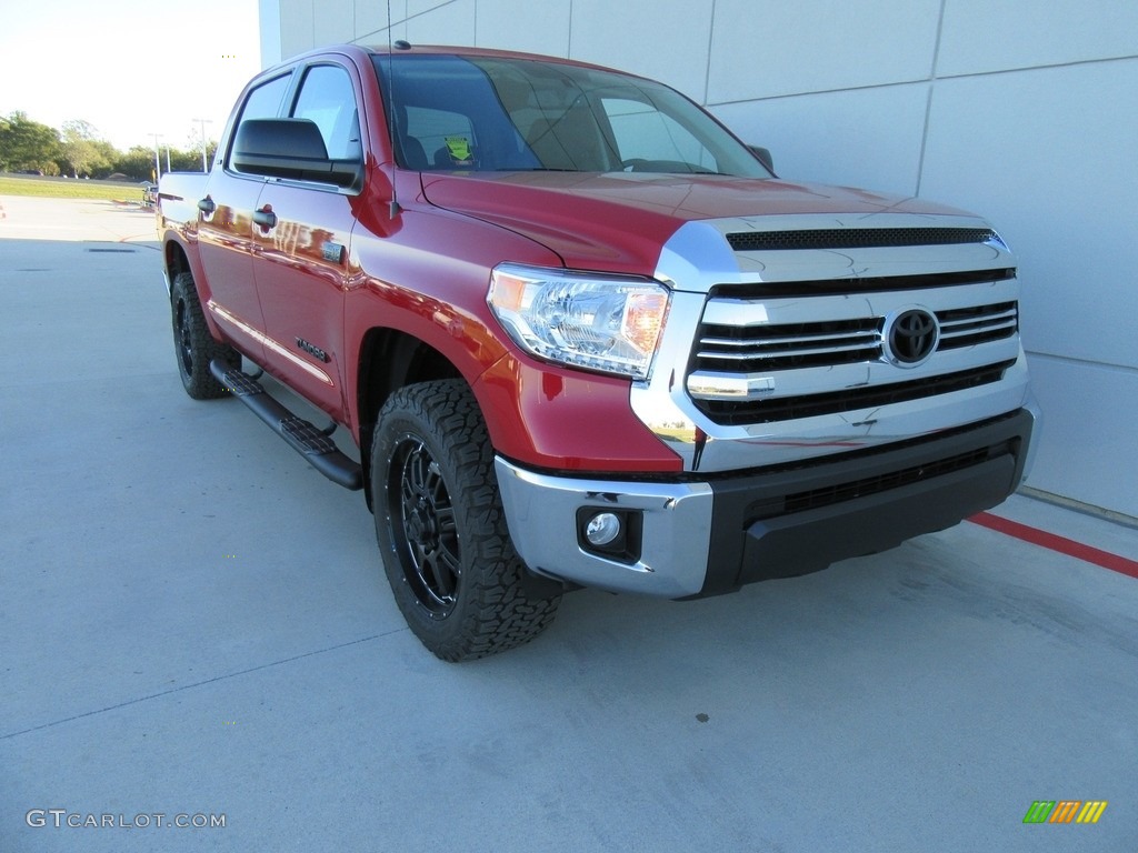 2017 Tundra SR5 CrewMax 4x4 - Barcelona Red Metallic / Graphite photo #1