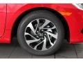 2017 Honda Civic LX Coupe Wheel and Tire Photo
