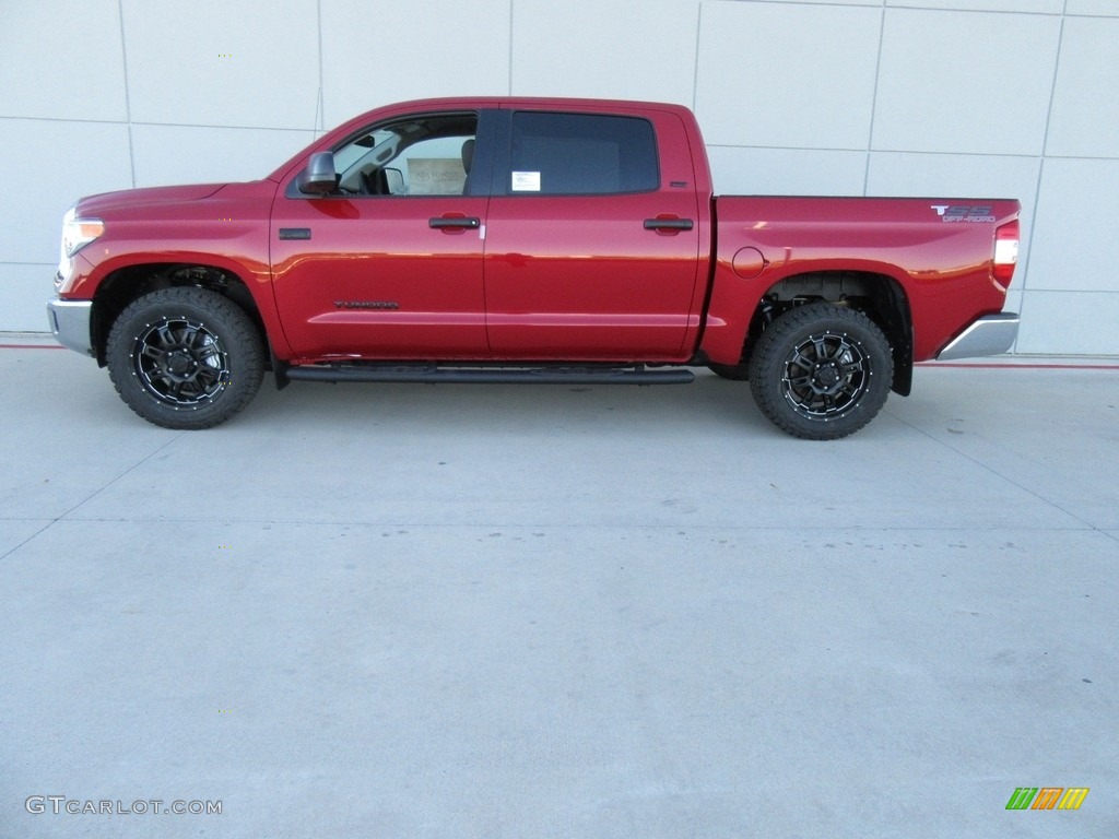 2017 Tundra SR5 CrewMax 4x4 - Barcelona Red Metallic / Graphite photo #6