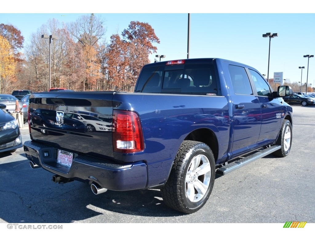 2014 1500 Sport Crew Cab - Blue Streak Pearl Coat / Black photo #3