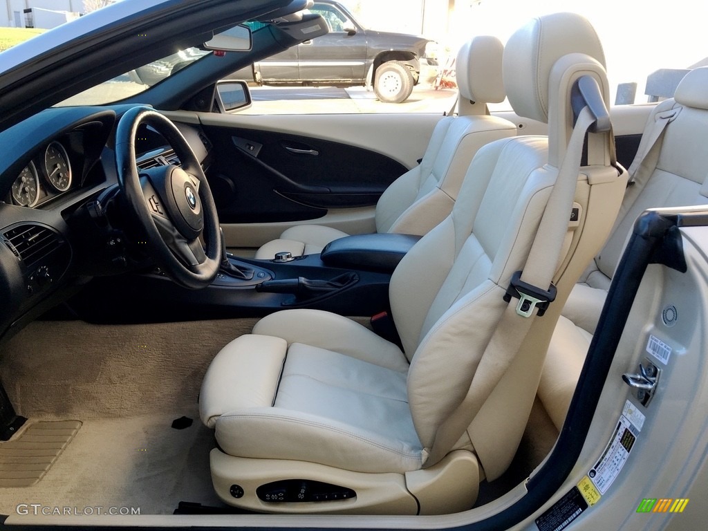 2007 6 Series 650i Convertible - Mineral Silver Metallic / Cream Beige photo #12