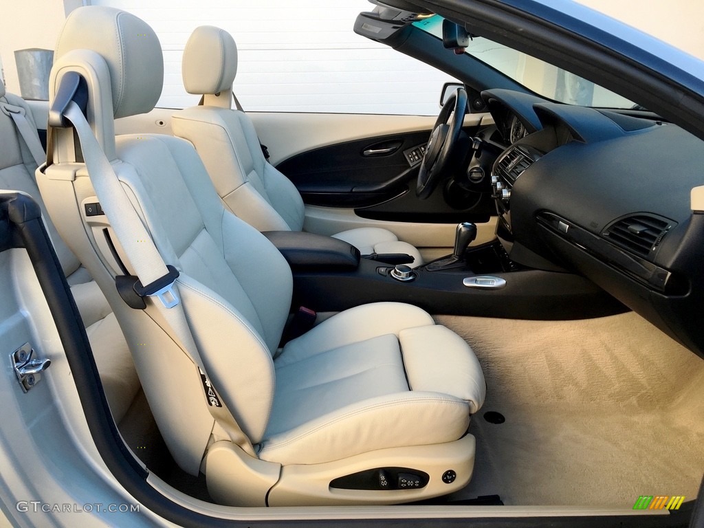 2007 6 Series 650i Convertible - Mineral Silver Metallic / Cream Beige photo #13
