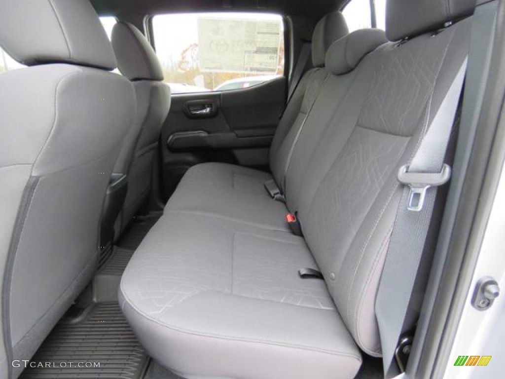 2017 Toyota Tacoma TRD Sport Double Cab 4x4 Rear Seat Photo #117297072
