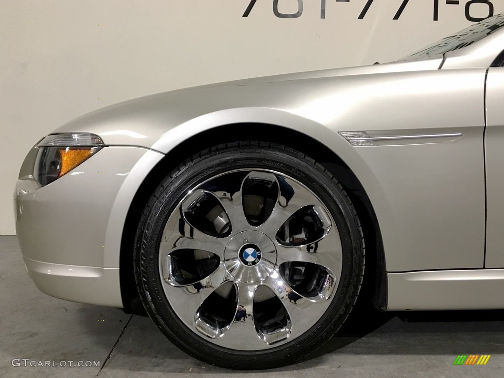 2007 6 Series 650i Convertible - Mineral Silver Metallic / Cream Beige photo #30