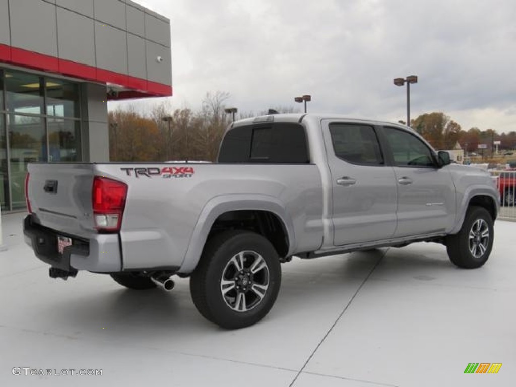 Silver Sky Metallic 2017 Toyota Tacoma TRD Sport Double Cab 4x4 Exterior Photo #117297333