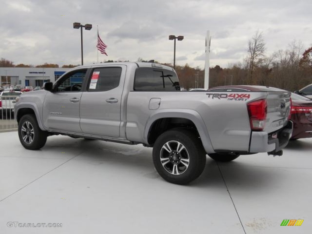 Silver Sky Metallic 2017 Toyota Tacoma TRD Sport Double Cab 4x4 Exterior Photo #117297372