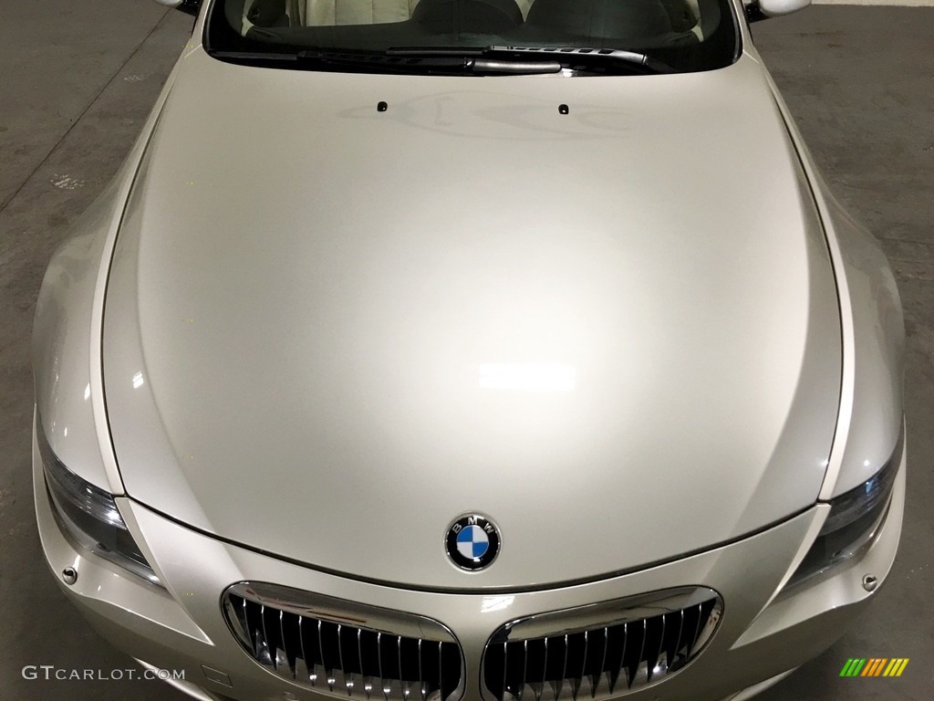 2007 6 Series 650i Convertible - Mineral Silver Metallic / Cream Beige photo #37