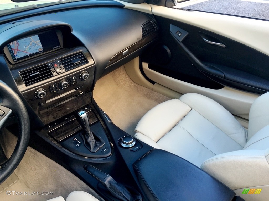 2007 6 Series 650i Convertible - Mineral Silver Metallic / Cream Beige photo #48