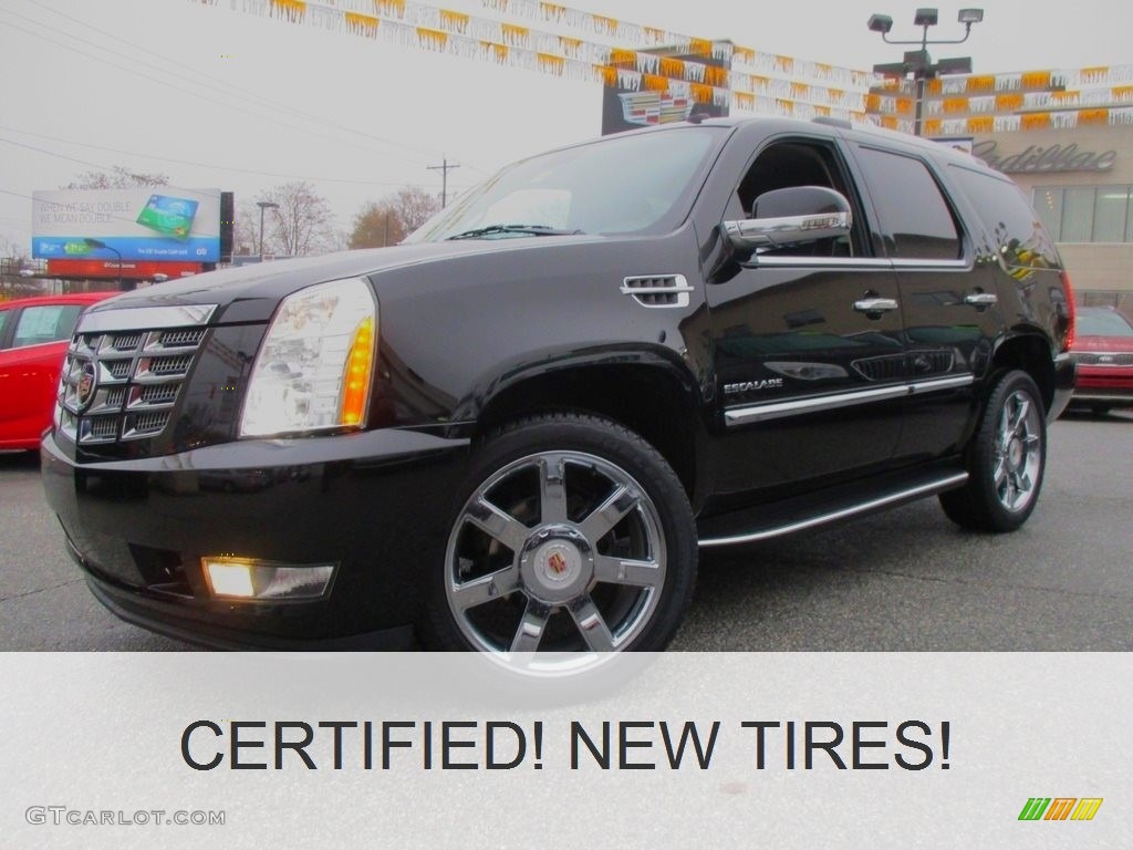 2013 Escalade Luxury AWD - Black Raven / Ebony photo #1