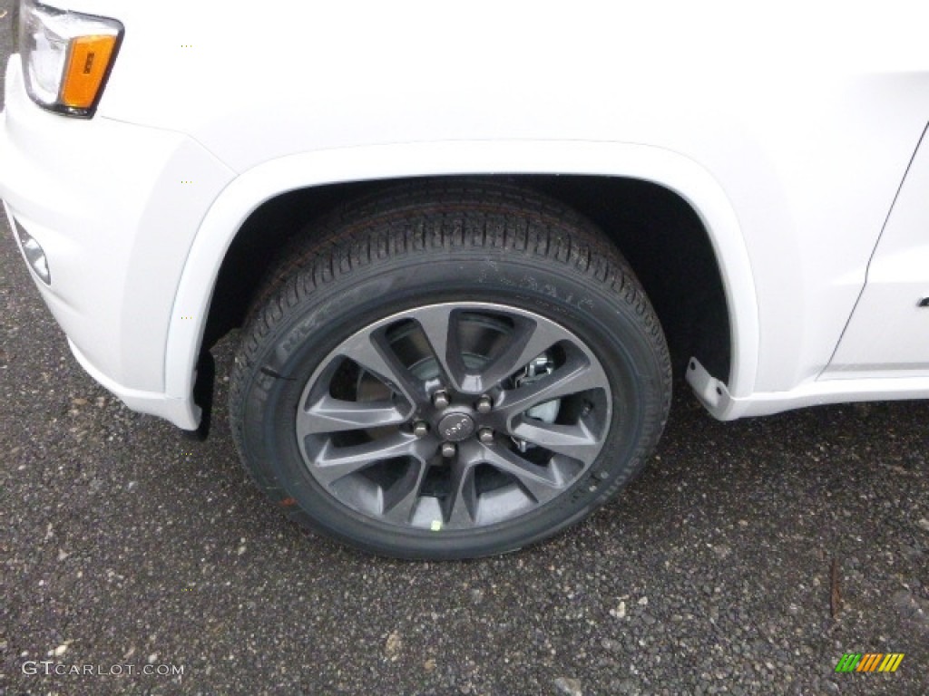 2017 Grand Cherokee Overland 4x4 - Ivory Tri-Coat / Brown/Light Frost Beige photo #2