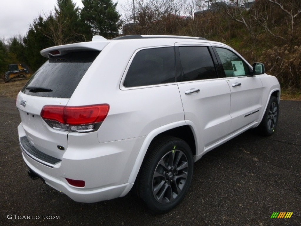 2017 Grand Cherokee Overland 4x4 - Ivory Tri-Coat / Brown/Light Frost Beige photo #6
