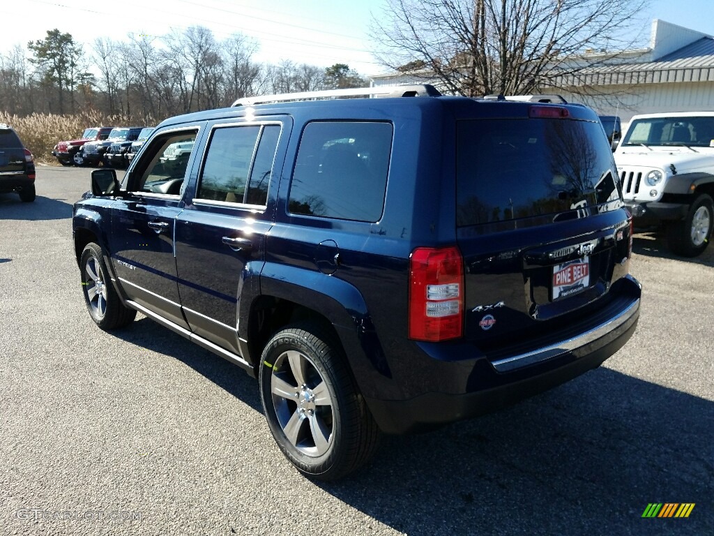 2017 Patriot High Altitude 4x4 - True Blue Pearl / Dark Slate Gray photo #4