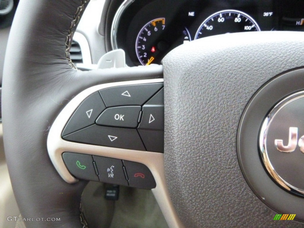 2017 Jeep Grand Cherokee Overland 4x4 Controls Photo #117300771