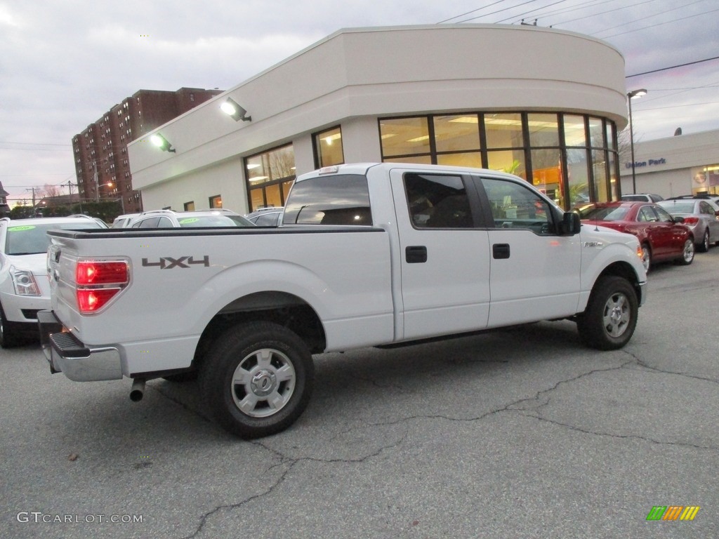 2014 F150 XL SuperCrew 4x4 - Oxford White / Steel Grey photo #7
