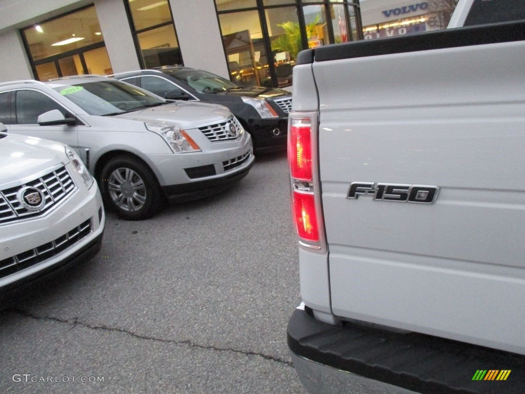 2014 F150 XL SuperCrew 4x4 - Oxford White / Steel Grey photo #17