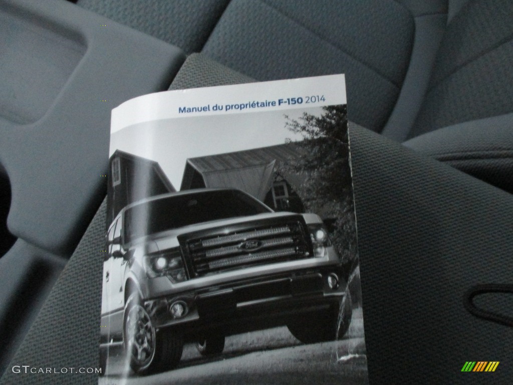 2014 F150 XL SuperCrew 4x4 - Oxford White / Steel Grey photo #33