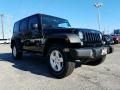 2017 Black Jeep Wrangler Unlimited Sport 4x4  photo #1