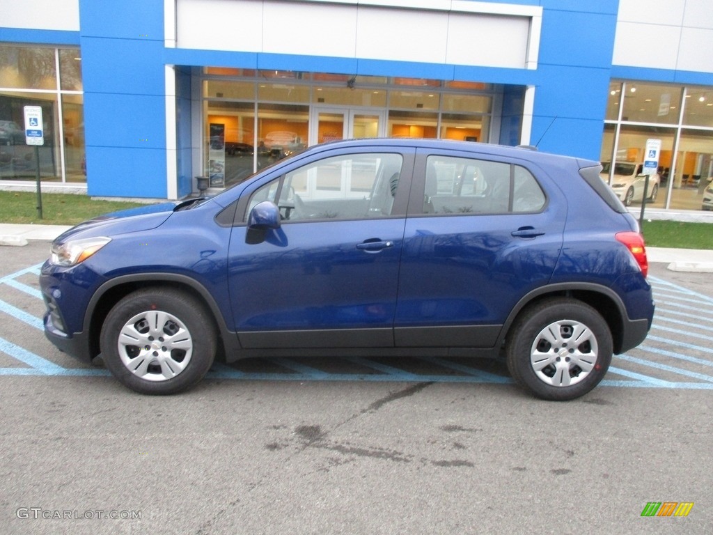 Blue Topaz Metallic 2017 Chevrolet Trax LS Exterior Photo #117303774