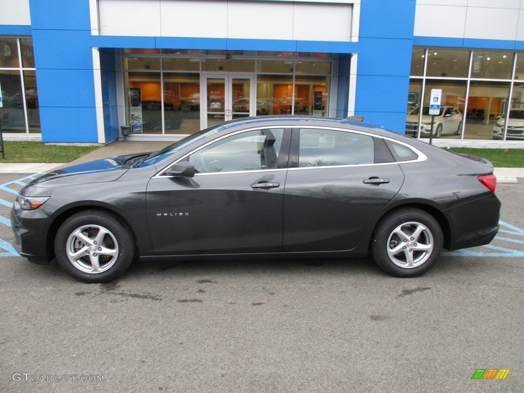 2017 Malibu LS - Nightfall Gray Metallic / Jet Black photo #2