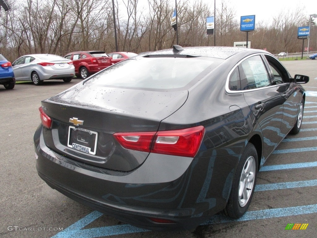 2017 Malibu LS - Nightfall Gray Metallic / Jet Black photo #6