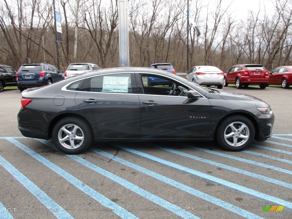 2017 Malibu LS - Nightfall Gray Metallic / Jet Black photo #7
