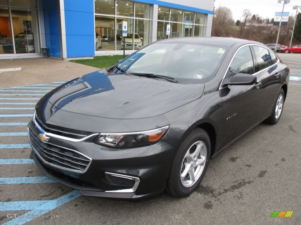 2017 Malibu LS - Nightfall Gray Metallic / Jet Black photo #10