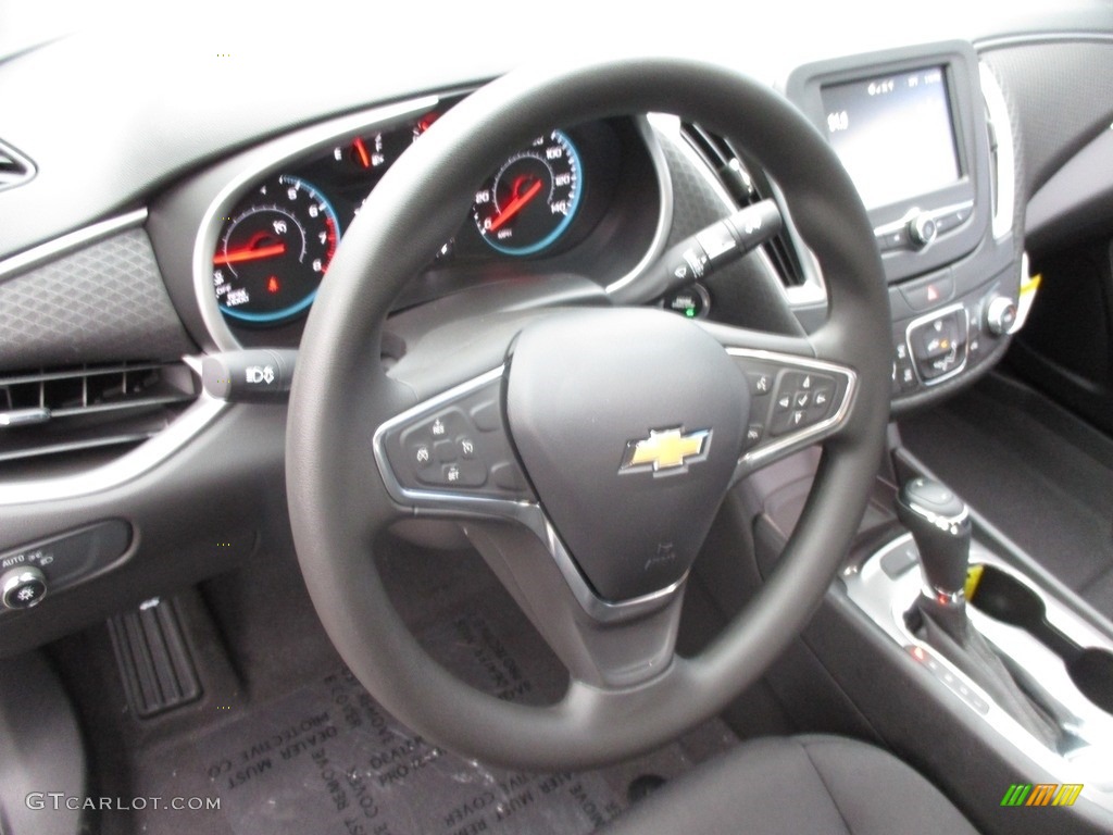 2017 Malibu LS - Nightfall Gray Metallic / Jet Black photo #14