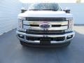 2017 Oxford White Ford F350 Super Duty Lariat Crew Cab 4x4  photo #8