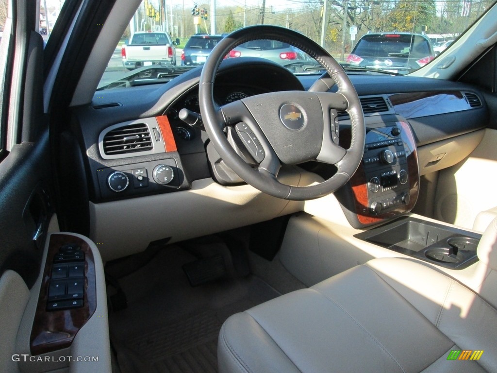 2008 Silverado 1500 LTZ Extended Cab 4x4 - Summit White / Light Cashmere/Ebony Accents photo #11