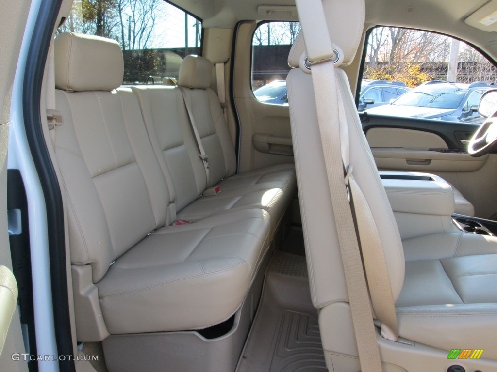 2008 Silverado 1500 LTZ Extended Cab 4x4 - Summit White / Light Cashmere/Ebony Accents photo #22