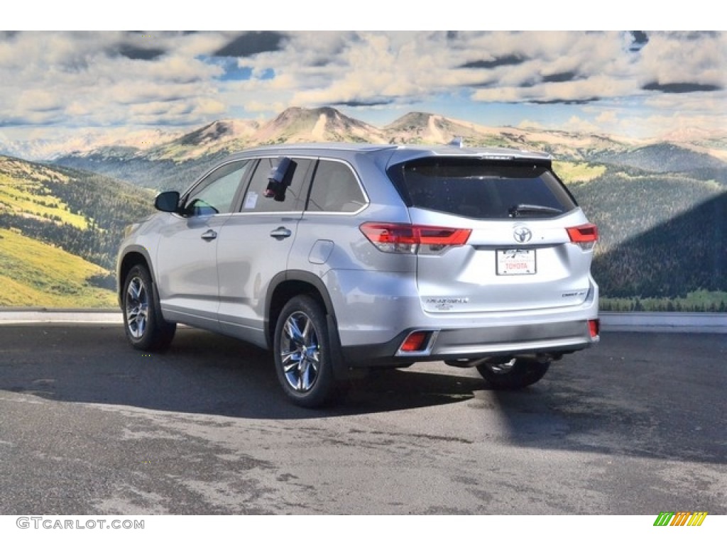 Celestial Silver Metallic 2017 Toyota Highlander Limited AWD Exterior Photo #117306615