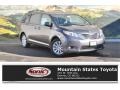 2017 Predawn Gray Mica Toyota Sienna XLE AWD  photo #1