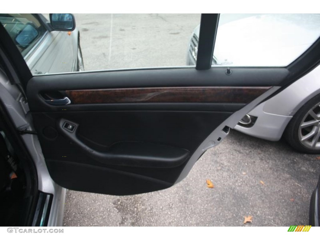 2002 3 Series 330xi Sedan - Titanium Silver Metallic / Black photo #37